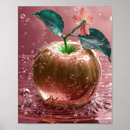 Rosa Apple Poster