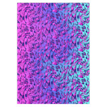 Rosa Aqua, vacker musik, färgfull swirling Notes 