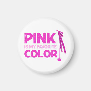 Rosa är mitt favoriter Färg Magnet