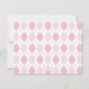 Rosa Argyle Baby Shower Advice for Mamma to BE Rådkort
