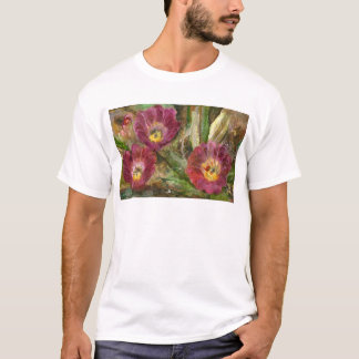 Rosa Arizona Desert Flowers T Shirt