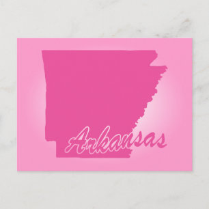 Rosa Arkansas vykort