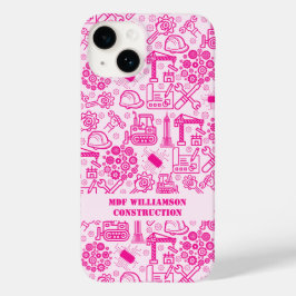 rosa Arkitekturblåkopia Ingenjör Mönster