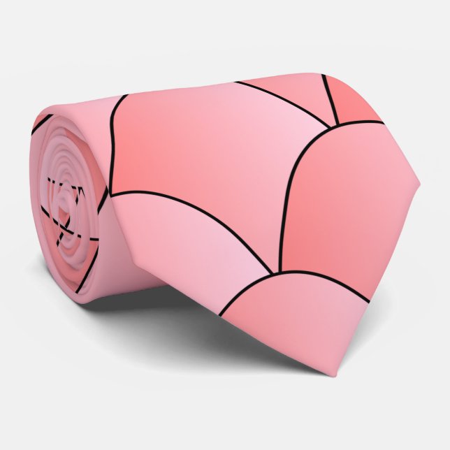 Rosa Art Deco-design Slips (Rullad)