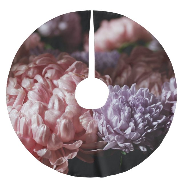 Rosa Aster Bouquet: Baroque Lighting. Julgransmatta Borstad Polyester (Framsidan)