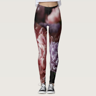 Rosa Aster Bouquet: Baroque Lighting. Leggings