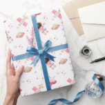 Rosa Astronaut Rymddagsinbjudan, radbyte Presentpapper<br><div class="desc">Den här utrymmesfödelsedagen med pappra funktioner återger 70-talstext,  rosa och lila färg och utrymmesillustrationer. Bilderna är planeter,  stjärnor och en raketfrakt. Det är rosa och girighet,  skapar perfekt till använda som födelsedagspresent som omsluter papper eller julomslutning pappert.</div>