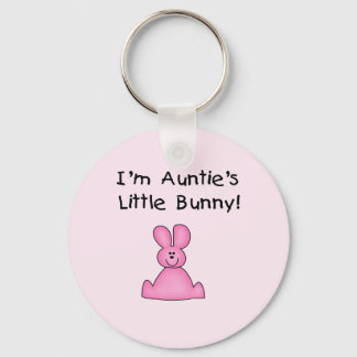 Rosa Auntie's Little Bunny T-shirts and Gifts Nyckelring