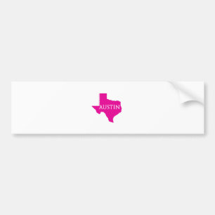 Rosa Austin, Texas Bildekal