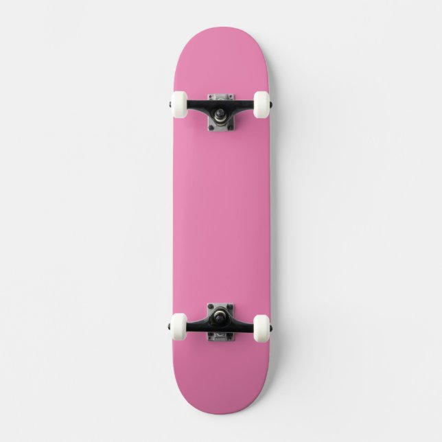 Rosa Authority® Mini Skateboard Bräda 18,5 Cm (Framsida)