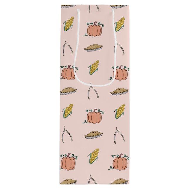 Rosa Autumn Harvest Festival Söt Thanksgiving (Framsidan)