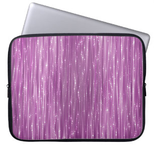 Rosa av abstrakt med glitter laptop fodral