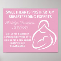 Rosa av amningskonsulter för amningsklasser