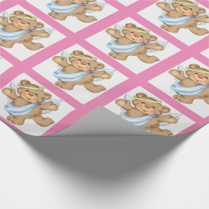 Rosa av ängsben presentpapper