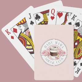 Rosa av baby Mamma Social Klubb Casinokort