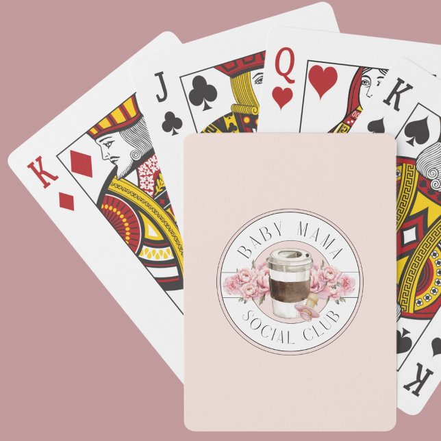 Rosa av baby Mamma Social Klubb Casinokort (Skapare uppladdad)