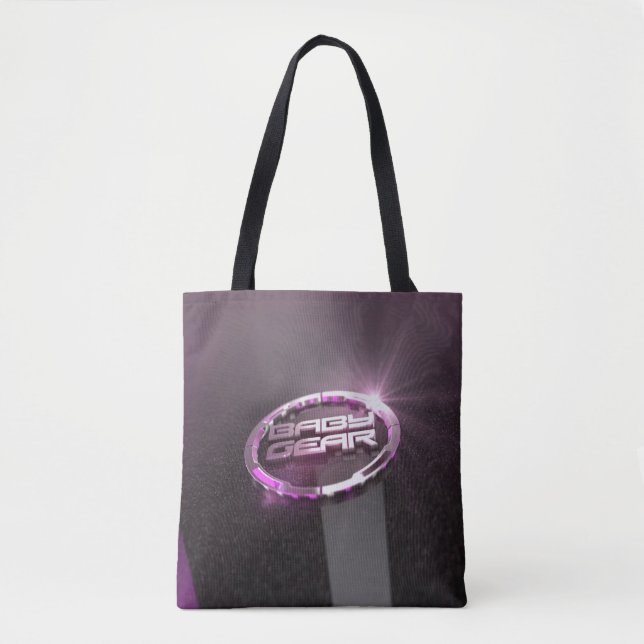 Rosa av baby-redskap tygkasse (Framsida)