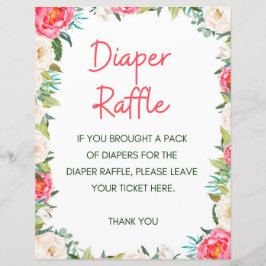 Rosa av babykläder och elfenbensBlommigtar