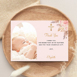 rosa av Baptism pampas groarch-foto Tack Kort