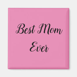 Rosa av bästa mamma någonsin magnet