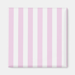 rosa av blek och rand av vitkuterier magnet