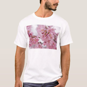 Rosa av Bleken för Blommar av Sakura Cherry Tee