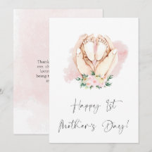 Rosa av Blommigten lycklig första Mors dag