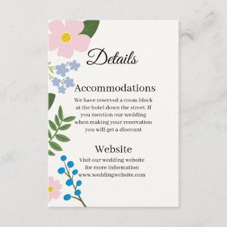 Rosa av Bröllop-kort - blomma Tilläggskort