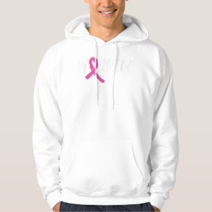 Rosa av bröstcancer Ribbon Gift Kvinnor Hoodie