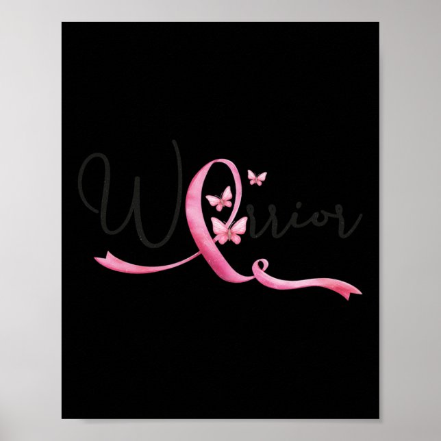 Rosa av bröstcancersjukdomar poster (Framsidan)