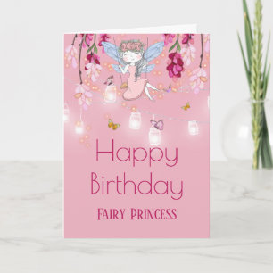 Rosa av burk ljus kort