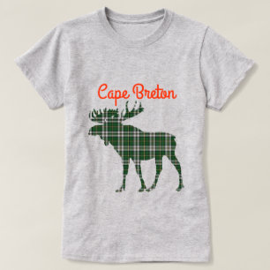 Rosa av Cape Breton shirt moose tartan T