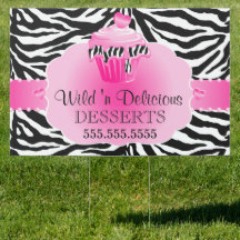 Rosa av CupCake Bakery Zebra