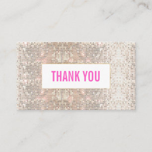 Rosa av Cute Faux Silver Sequins Tack Infoga Tilläggskort