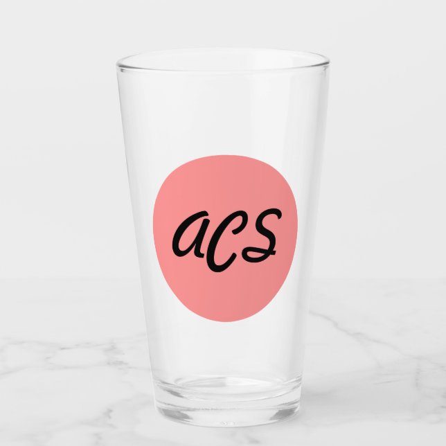 Rosa av dricksglas av Conch Seashell Glaskopp (Framsida)