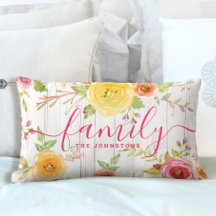 Rosa av familjens blommigt, vattenfärg, rustiskt t
