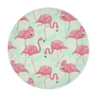 Rosa av Flamingo-mönster för Chicens Elegant