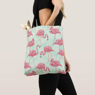 Rosa av Flamingo-mönster för Chicens Elegant Tygkasse