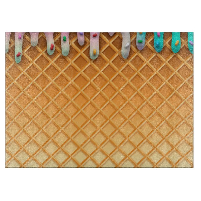 Rosa av glassammet med sprinkler (Framsidan)