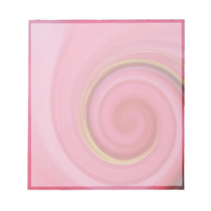 rosa av godis anteckningsblock