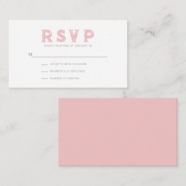 Rosa av jordgubbar Rustic Modern OSA Tilläggskort (Fram/baksida)