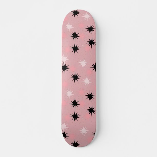 Rosa av kärnsprängningar Skateboard Deck (Framsida)