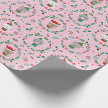 Rosa av klämjdjur i julafton