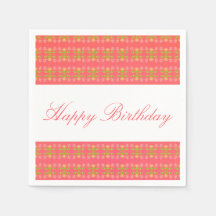 Rosa av korall och grönt kalk