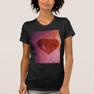 rosa av korall t-shirt
