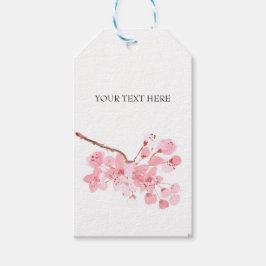 rosa av körsbärsfärgen elegant bröllop presentetikett