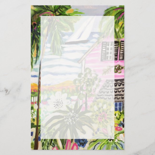 Rosa av lager i Bay I Brevpapper (Framsida)