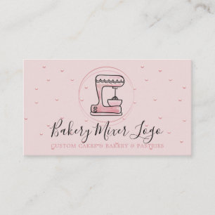 Rosa av logotyp av bakverk Patisserie Circle  Visitkort