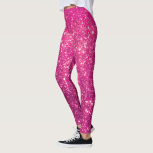 Rosa av lyxdjur Popular Gift Guld Glitter Leggings