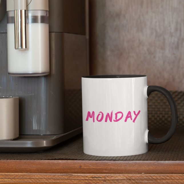 Rosa av "Måndag" i teckendesignern Mugg (Skapare uppladdad)